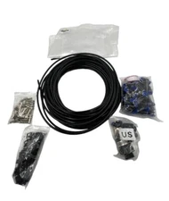 XDDIAS Patio Water Misting Cooling System RDLH-A27 Mist Nozzle 24M Hose Outdoor