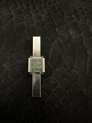 Cornell Dubilier Electronics - Silver Mica Metal Clad Capacitor 1000pF 500V 5%