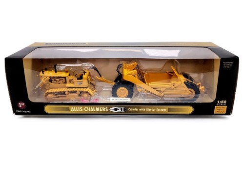 1/50 Allis Chalmers HD21 Crawler With Ejector Scraper