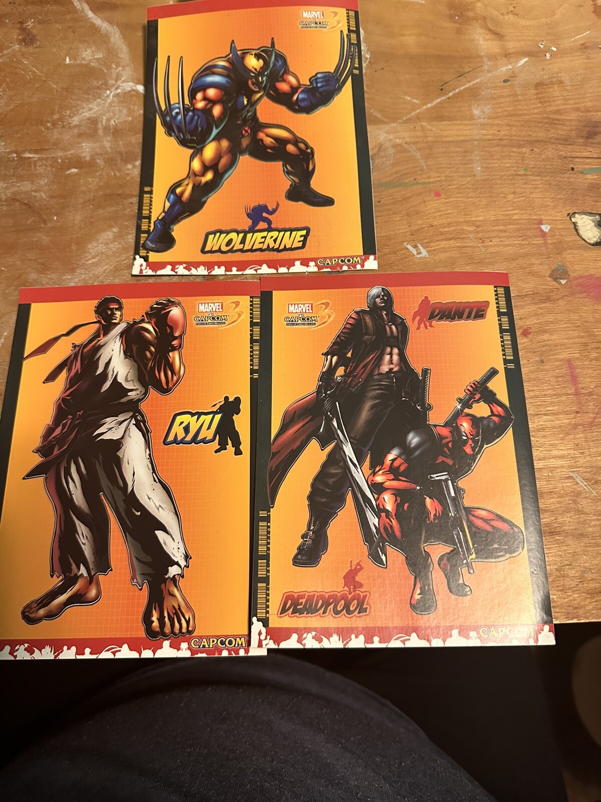 Marvel vs. Capcom 3 Special Edition Stickers: Ryu, Wolverine, Dante ...