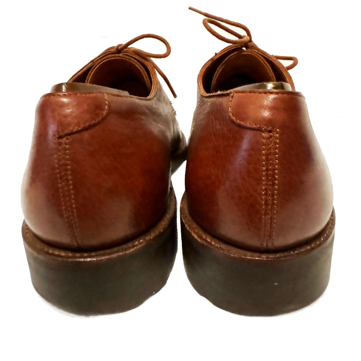 Peal & Co. (Brooks Brothers) Men\'s Brown Leather Oxford Shoes Men main image 2