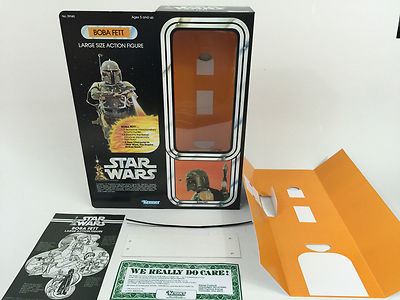 nagelneue 12'' Boba Fett Box + Einlagen 