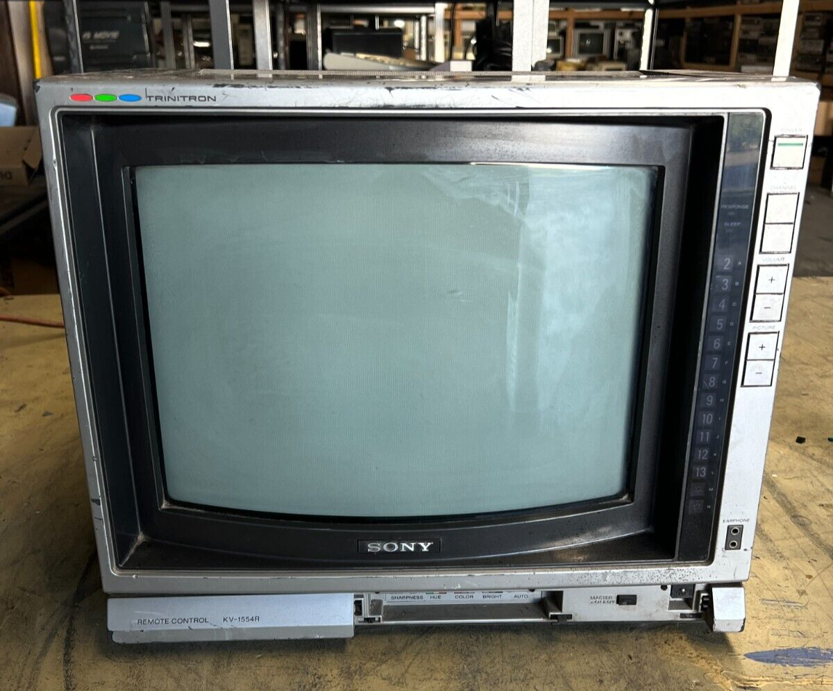 Vintage Sony Trinitron KV-1554R no remote | eBay