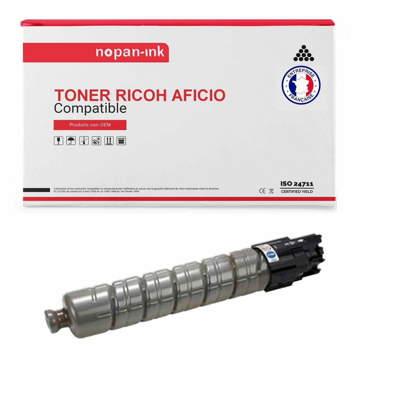 Toner x1 888608 TYPE C4500B Noir compatible RICOH haute capacité