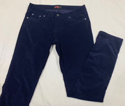 Forever 21 Micro Corduroy Purple Eggplant Pants Women's Size