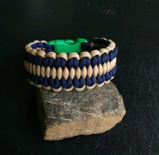 Handmade "Solomon's Fossil" Paracord Bracelet for a 7 1/2" Wrist 