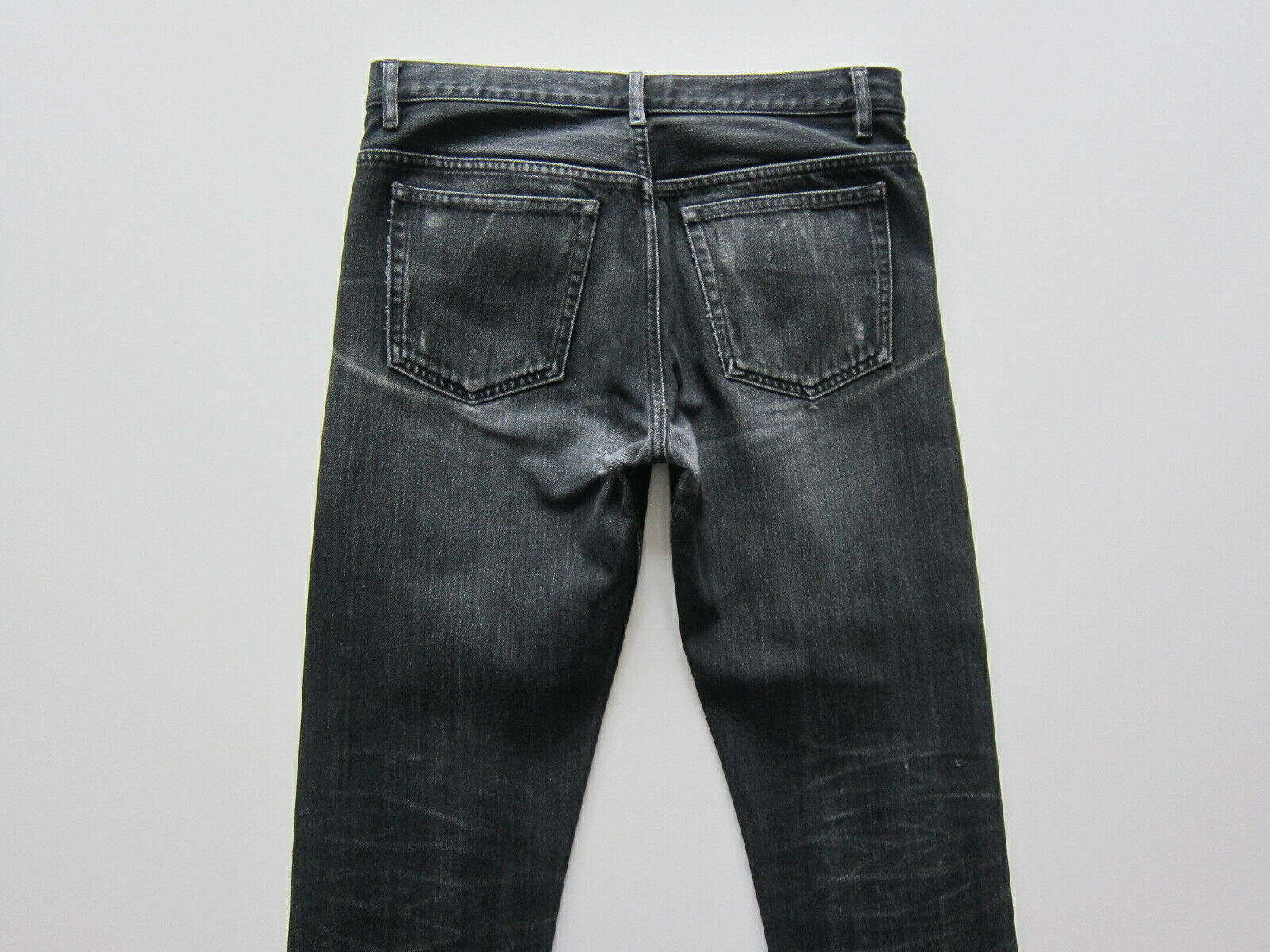 A.P.C. Petit Standard black jeans APC butler destroy fades not selvedge  size 27