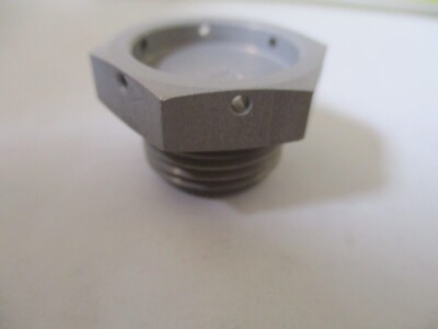 MS123128 Machine Plug 7/8'' Thread Size Drilled Head Aluminum 