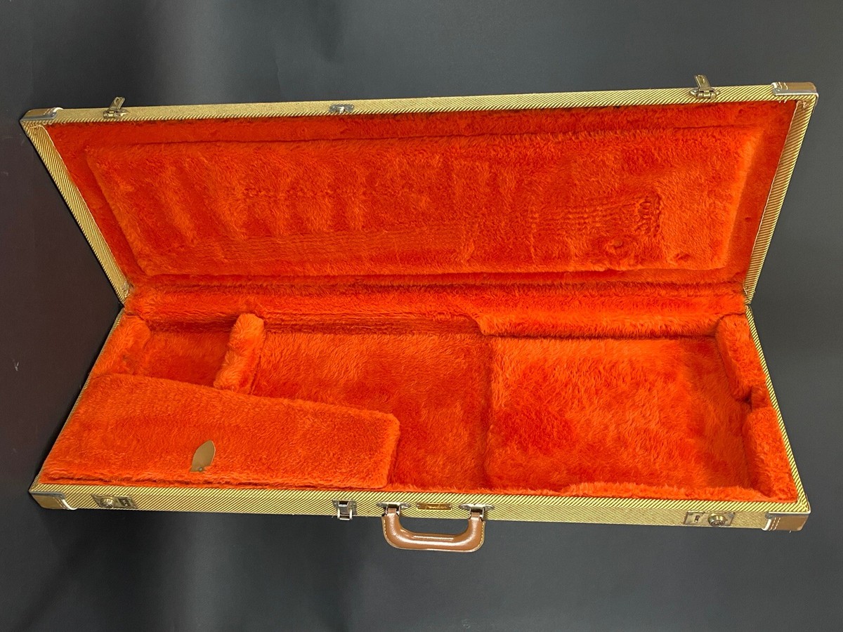 Fender USA Tweed Hard Case Bass Vintage