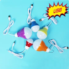 3w 5w 7w 9w Emergency USB LED Light bulbs Camping Lamp for Night Market hiking 