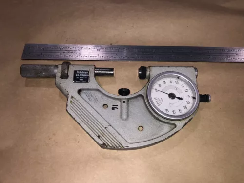 MITUTOYO DIAL SNAP GAGE  25-50MM 0.001MM NO. 523-122