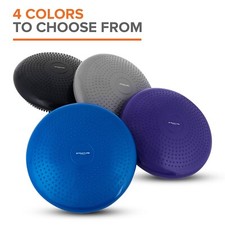 Structure Fitness blau aufblasbares Balancekissen Stabilitätsscheibe