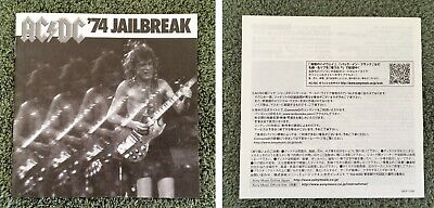 AC/DC 1984/12 '74 Jailbreak Japan album promo ad – Japan Rock Archive