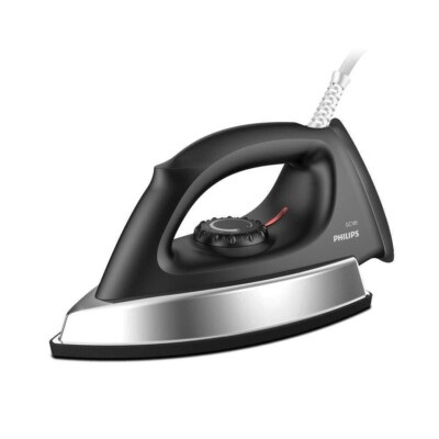 PHILIPS GC181/80 1000Watt Premium Dry Iron (Black) with Free Shipping