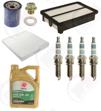 Tune Up Kit + 5QTS IDEMITSU 0W-20 Oil for Honda Civic Si 2.4L & Acura ILX