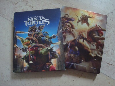 TEENAGE MUTANT NINJA TURTLES Blu-Ray SteelBook in LIMITED SLIPCASE
