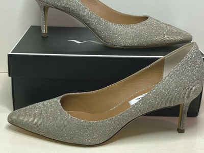Nina of New York Steel Luna Shine Heels 
