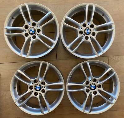BMW 18インチ ホイールセット Continental Genuine BMW 18-inch Dual Spoke Style 261 Wheel Staggered Set | eBay