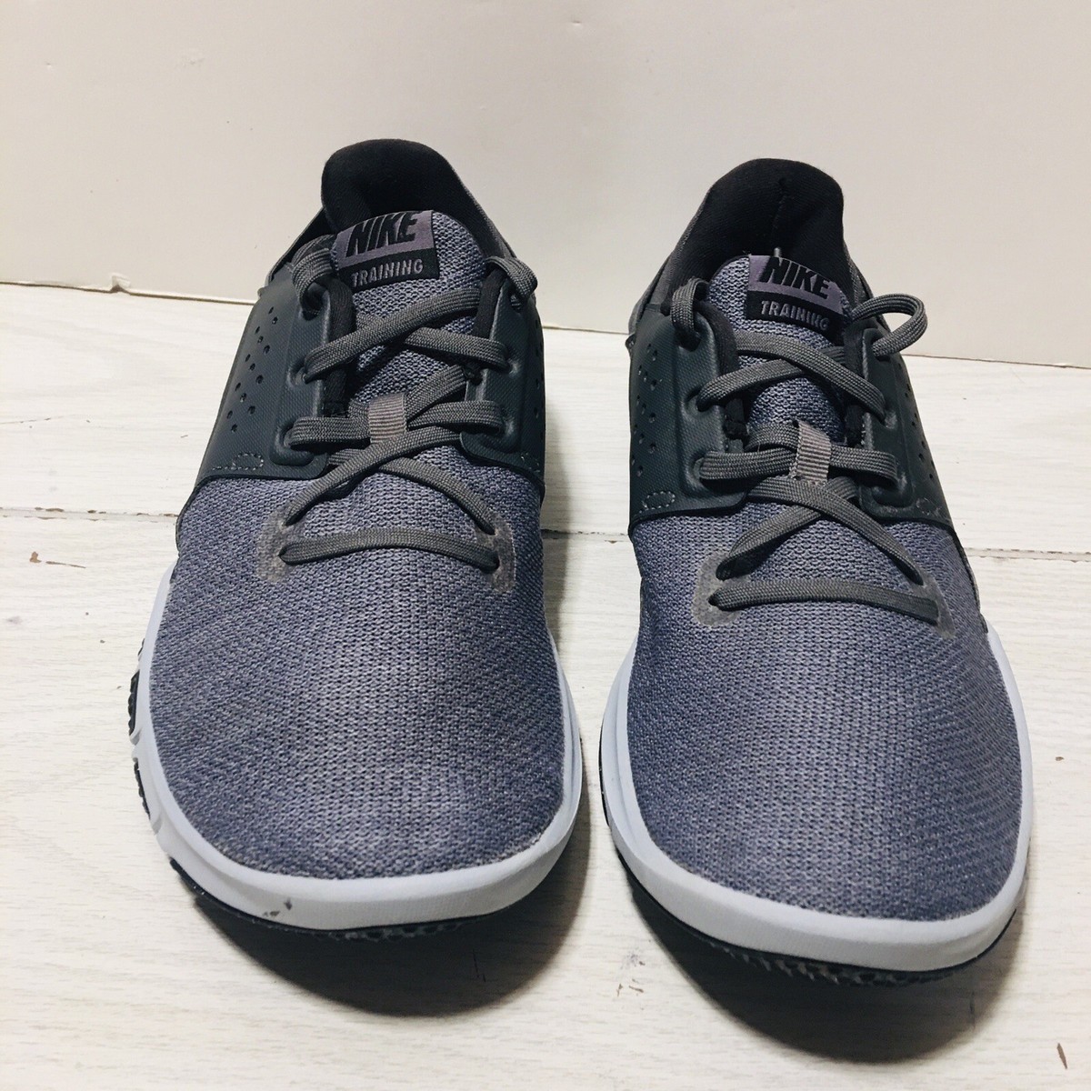 Nike Mens Flex Control TR3 AT9750-002 Gray Running Shoes Sneakers