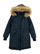 Canada Weather Gear Fur Hood Puffer Parka Jacket Women’s Large Excellent