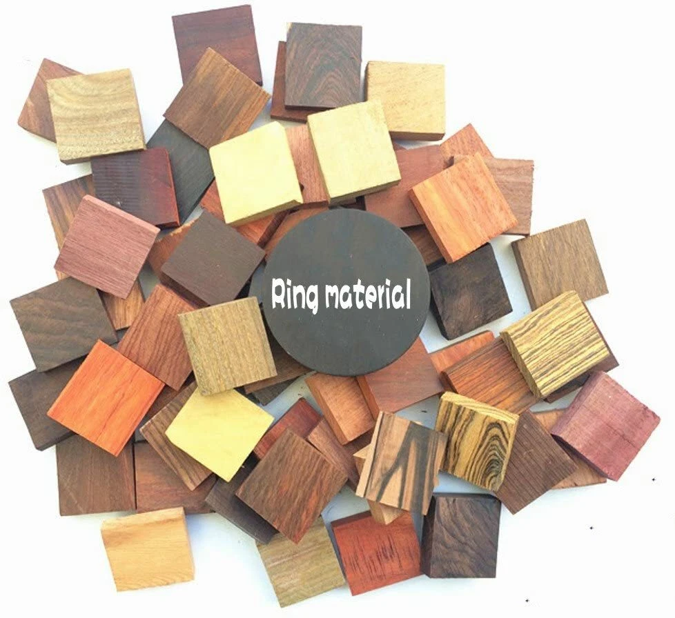 21 stlyes Ring material Unfinished wood ring Wood Blanks Crafts