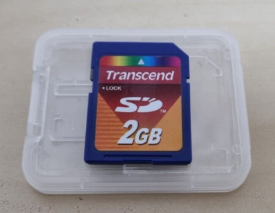 Transcend  Secure Digital (SD) Card 2GB Capacity