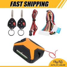 12V Lock Keyless Entry System Remote Control with Key Single Custom for Toyota