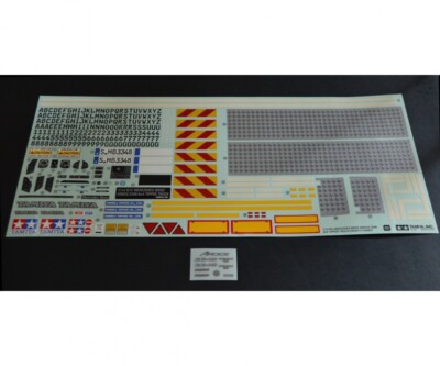 Tamiya Aufkleber MB AROCS Hinterkipper 56357