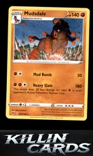Mudsdale 097/185 Pokemon Rare SWSH04: Vivid Voltage Card NM