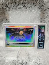 2022 Nick Fortes Topps Rookie Autographs BASEBALL #RA-NF Miami Marlins ECC 9