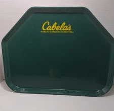 Cabela's Tray Cambro Camtray Hexagon Shape Green Vintage RARE