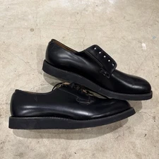 Red Wing Postman 101 Black Leather Oxfords Mens 12 D Made in USA