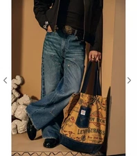 LEVI'S X TOY STORY TOTE BAG With Aliens Patch Limited Edition Exclusive Disney