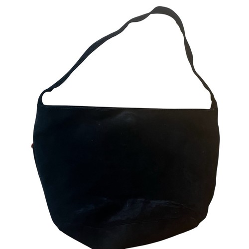 BOTTEGA VENETA Suede Black Shoulder Purse Stones Turquoise Rare Southwestern - Picture 7 of 10