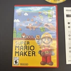 Nintendo Wii U Super Mario Maker - Complete w/ Insert (Nintendo Wii U, 2015)
