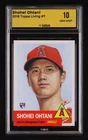 2018 Topps Living Shohei Ohtani #7 Rookie MBA 10