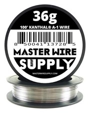 Kanthal A1 - 100ft - 36 Gauge Wire 36g - 0.127mm - 0.005in - Master Wire Supply