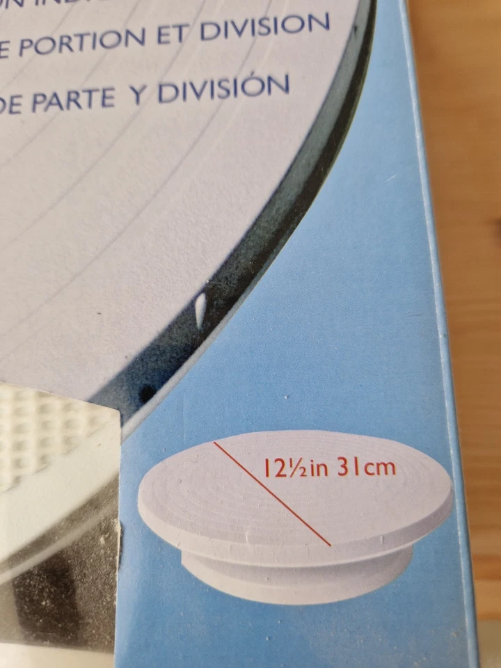 PME Bakers Confectioners Turntable 12.5 Inches Excellent Condition Used Once - Image 4 of 4