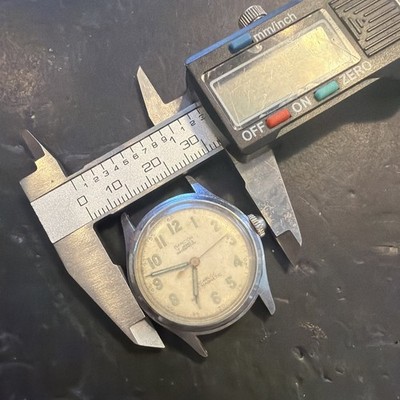 AF77 Vintage Mens Watch Bancor Incabloc 17J Windup Parts Repair Restorations***