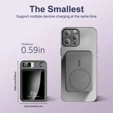 10000mAh Power Bank Magnetic Wireless Charger PD 22.5W Fast Charging for Phone