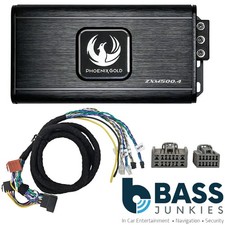Phoenix Gold 500 Watts 4-Channel Plug & Play Amp KIt For Volvo V60 I 2010-17