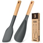 Cooking Spoon and Scraper for Nonstick Cookwares, Great for Cooking and Servi...