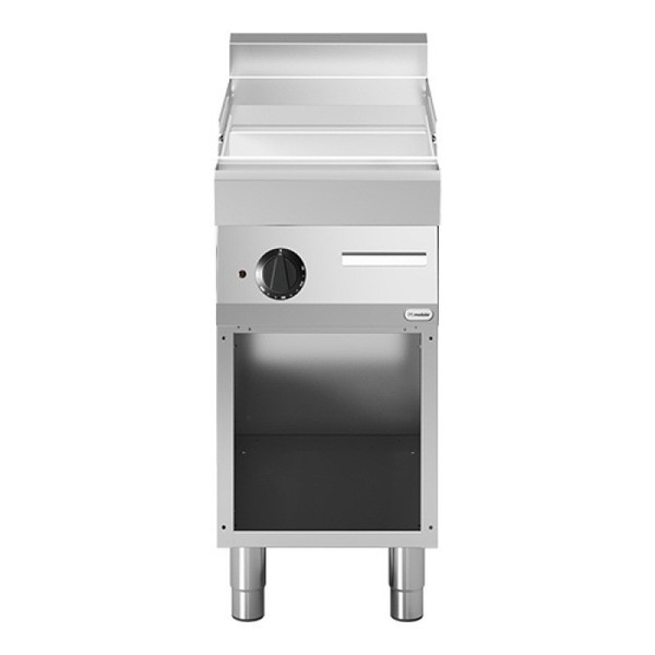 modular 700 Elektro-Grillplatte 700 4500W 400V 400X700X991 Glatt Edelstahl-image