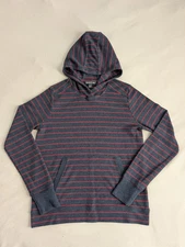 Toad & Co Cozy Organic Cotton Blend Waffle Foothill Long Slv Hoodie Sweater S