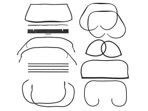 1970-77 Maverick Body Weatherstrip Kit 2-Door Sedan 1971-77 Comet New