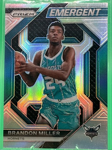 Brandon Miller #17 2023 Panini Prizm Emergent card
