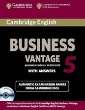 Cambridge English Business 5 Vantage Self-Study Pack (Studentenbuch mit...