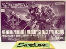 P-Bandai HG 1/144 Zaku High Mobility Surface Type  Selma Model Kit NEW