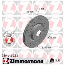 2x Bremsscheibe vorne für Fiat 124 348 | 26219331