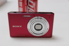 SONY Cyber-Shot DSC-W330 Digital Camera 14.1MP Great Condition Red 90 New
